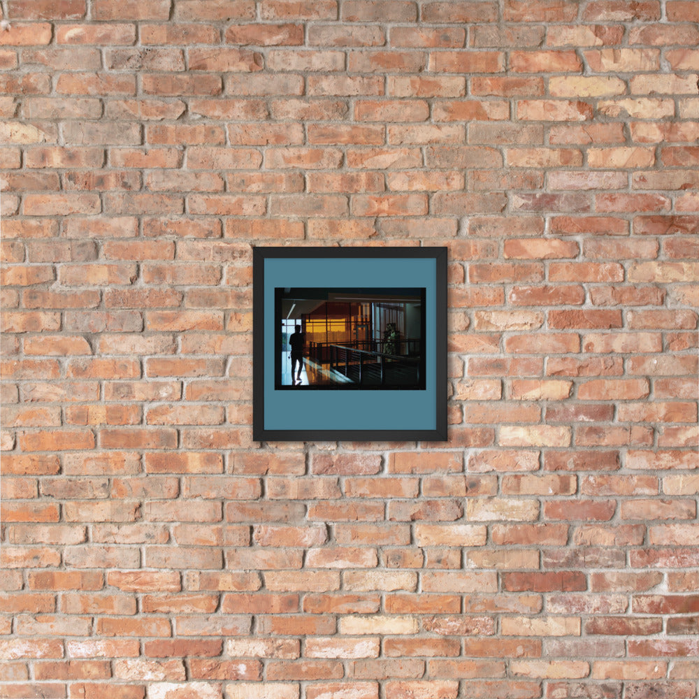 Framed poster - Orange Room